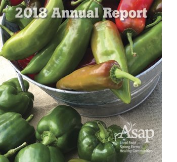 ASAP's 2018 Annual Report