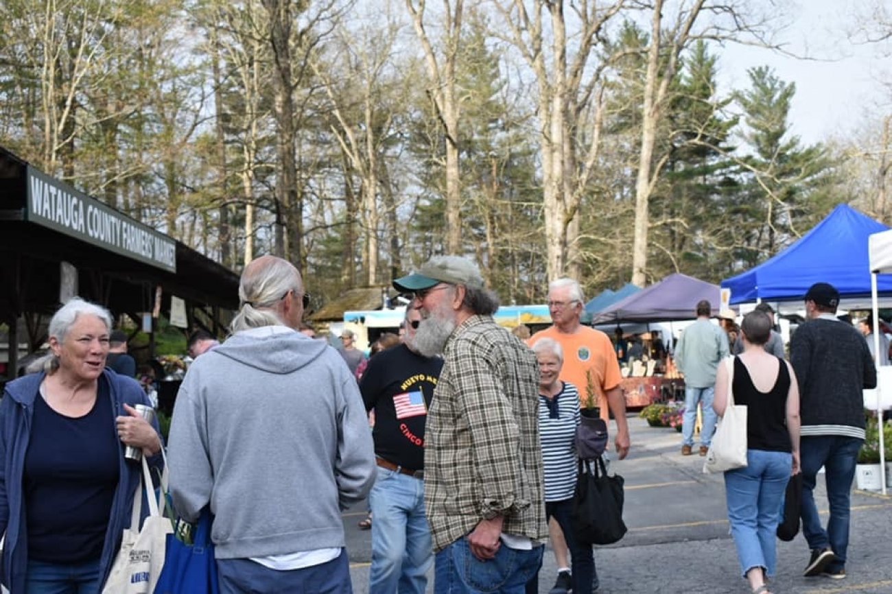 Watauga County Farmers Market, photo by Hannah Hagler