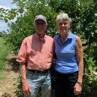 Mike and Rita Stepp of Stepp's Hillcrest Orchard