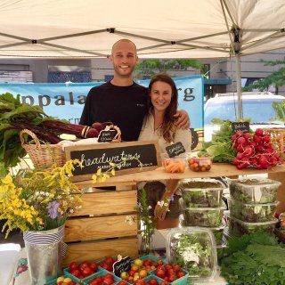 Will and Savannah Salley of Headwaters Market Garden