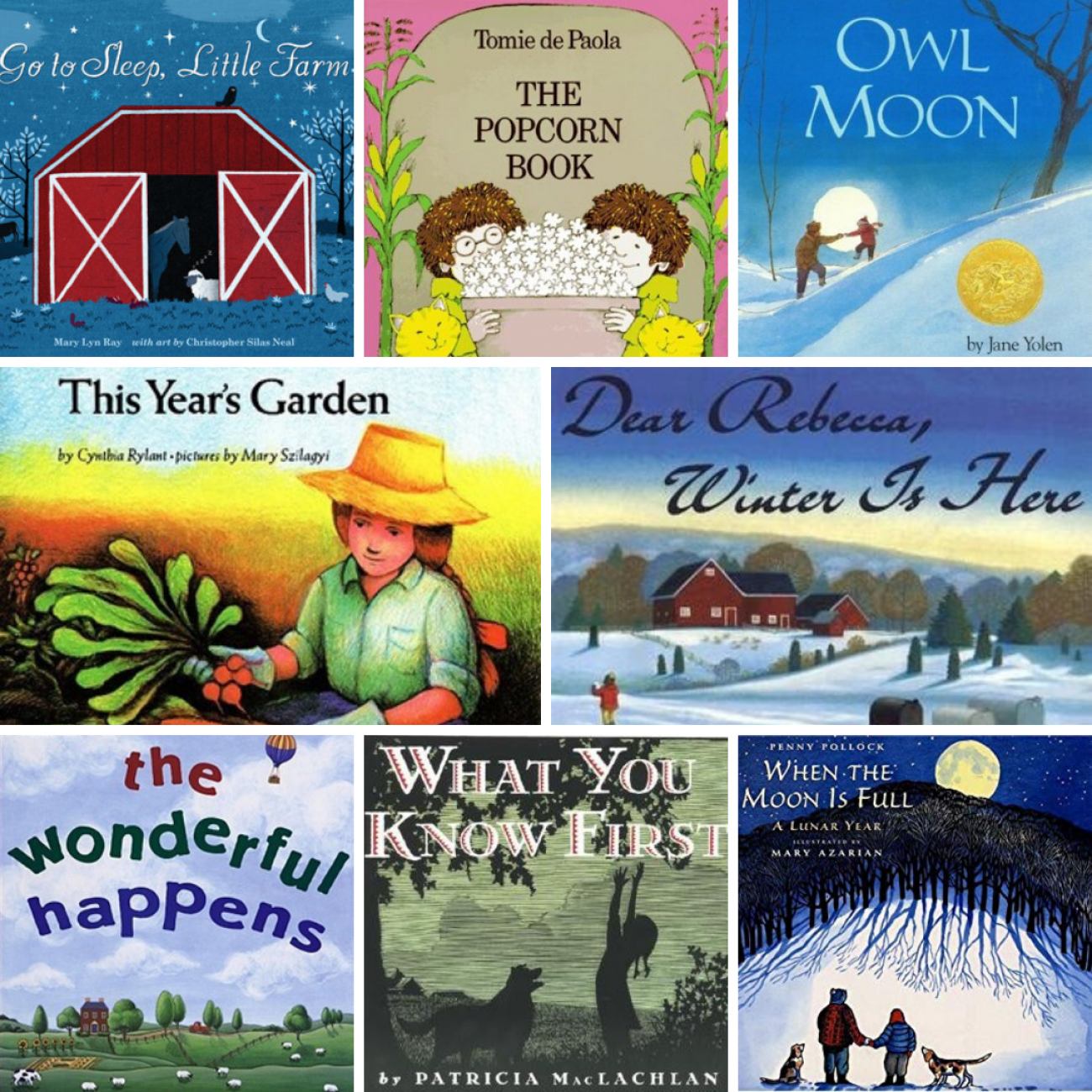 Winter children's books from the Growing Minds library