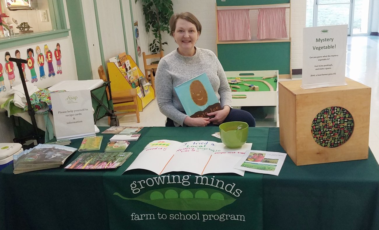 Debbi Timson of Growing Minds Farm to School Program