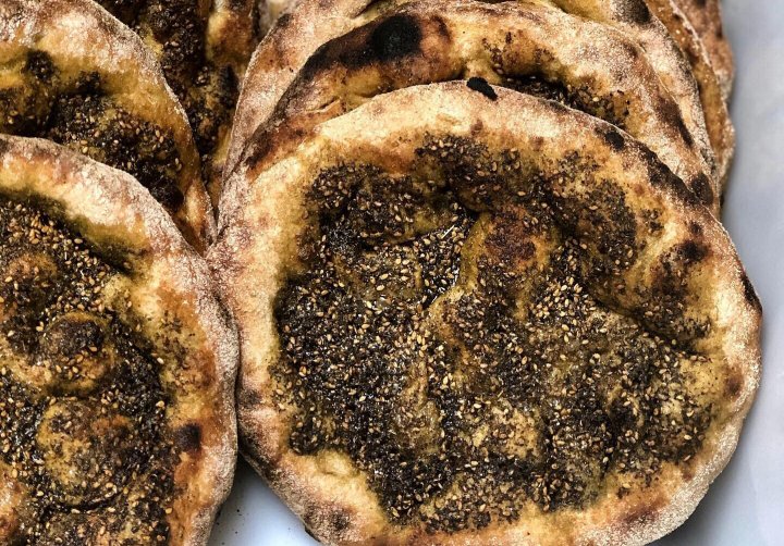 man'oushe flatbread from Hominy Farm