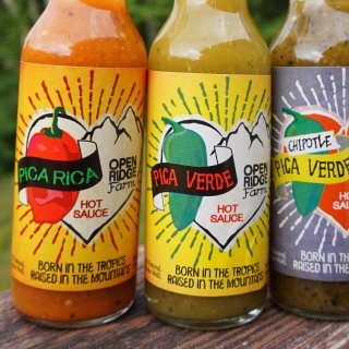 hot sauce from Open Ridge Farm