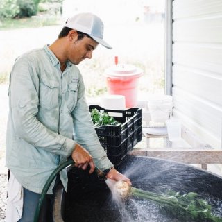 Evan Chender of The Culinary Gardener