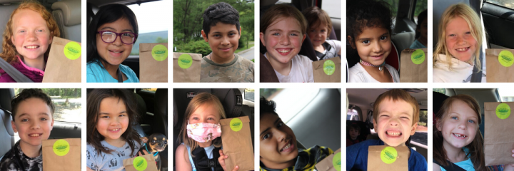 Growing Minds seed distribution through Buncombe County Schools
