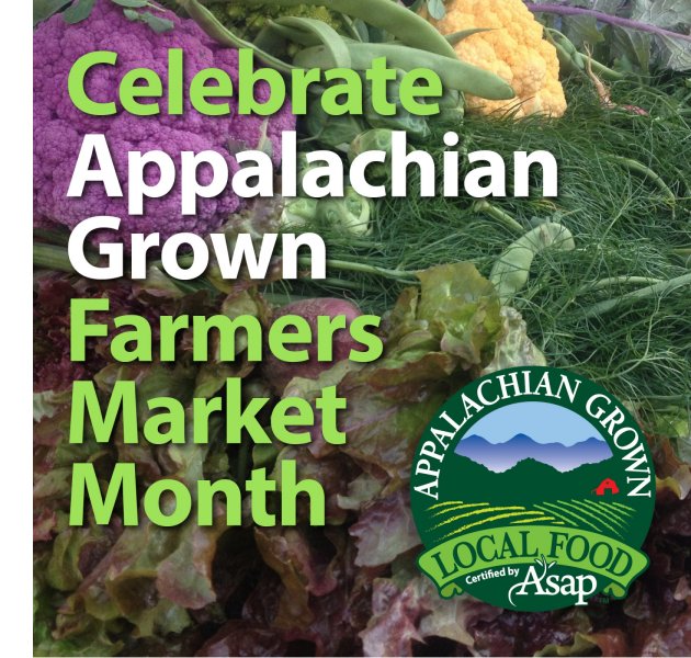 Celebrate Appalachian Grown Farmers Market Month