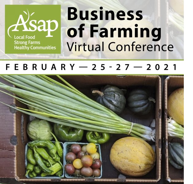 Business of Farming Virtual Conference, Feb. 25-27