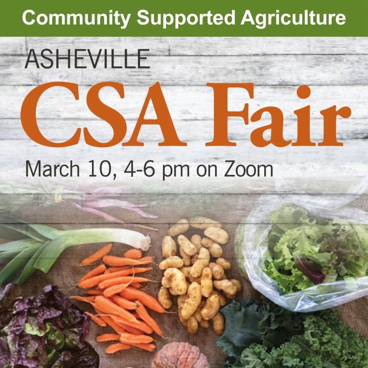 Virtual CSA Fair, March 10, 4-6 pm