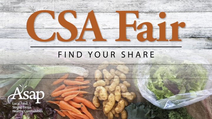 ASAP's CSA Fair March 10, 4-6 pm