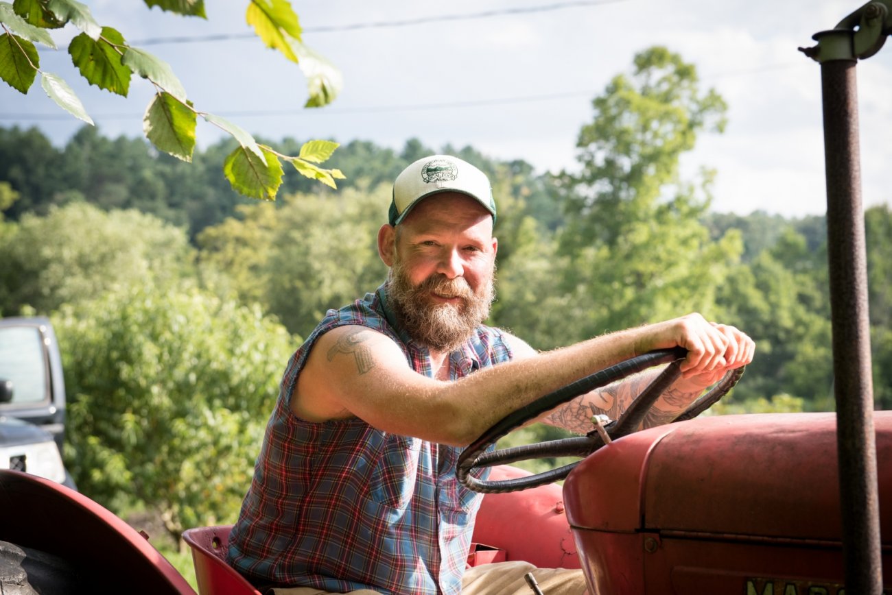 KP Whaley of Tiny Bridge Farm. Photo by Camilla Calnan.