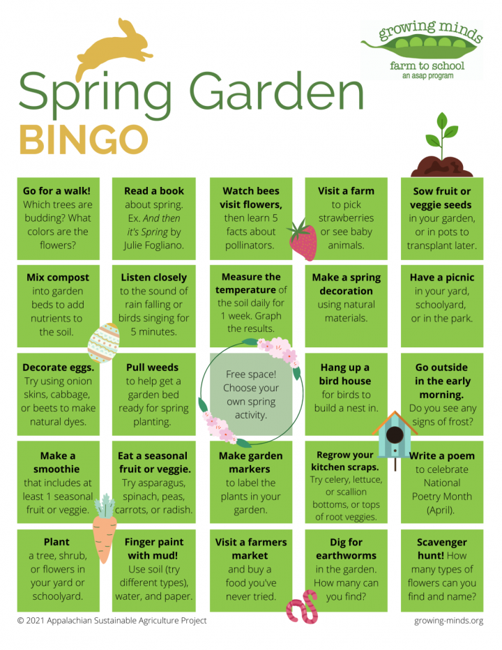 Spring Garden Bingp