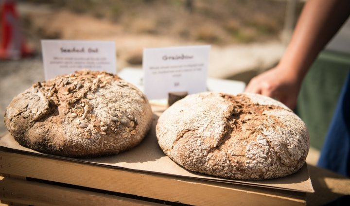 bread from Hominy Farm, photo by Camilla Calnan
