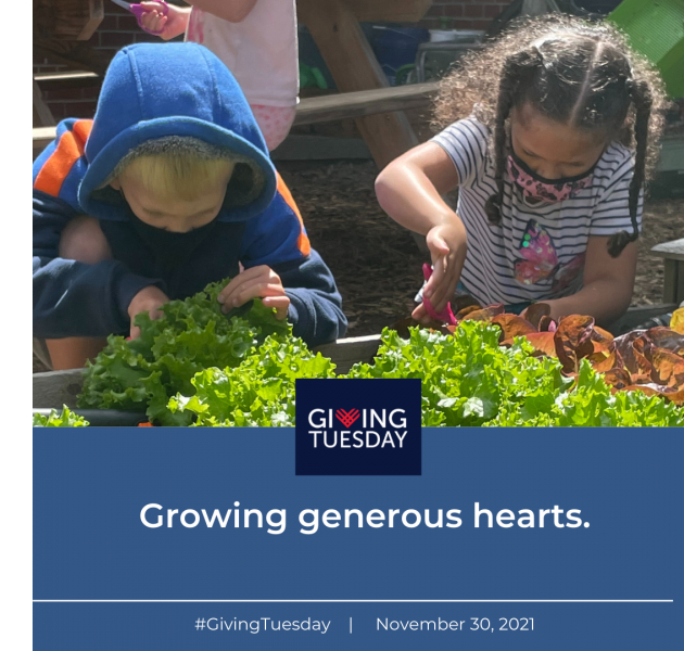 Giving Tuesday, Nov. 30, 2021
