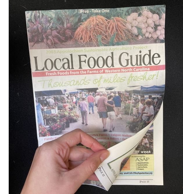 2003 Local Food Guide