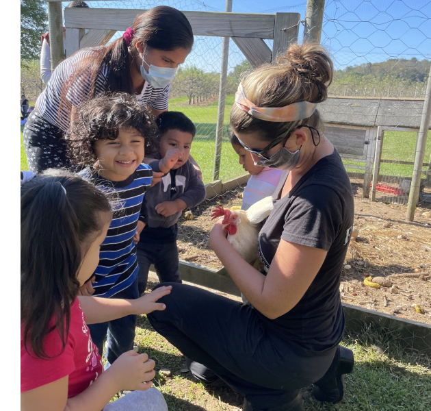 Bearwallow Valley Farms received a Growing Minds Jumpstart Grant.