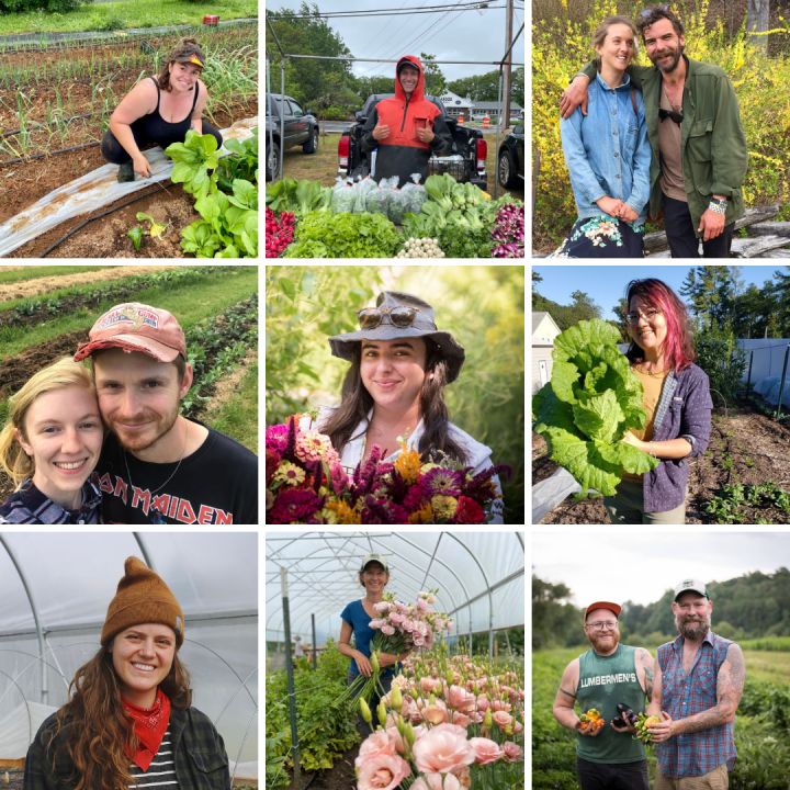Farmers participating in ASAP's CSA Fair
