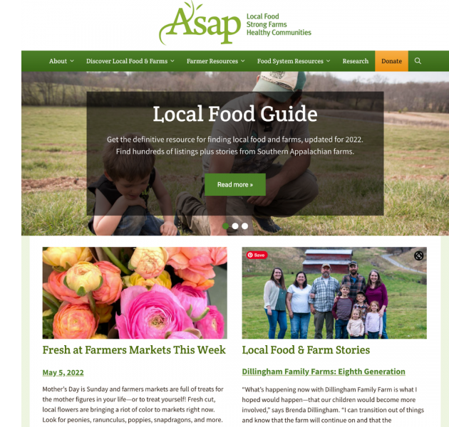 ASAP's new website
