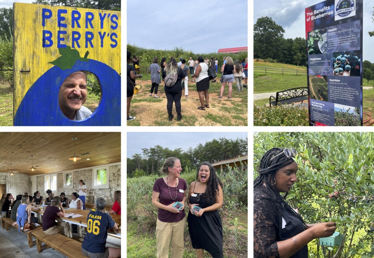 Farm Fresh for Health Regional Symposium at Perry's Berry's Vineyard and Fonta Flora Brewery