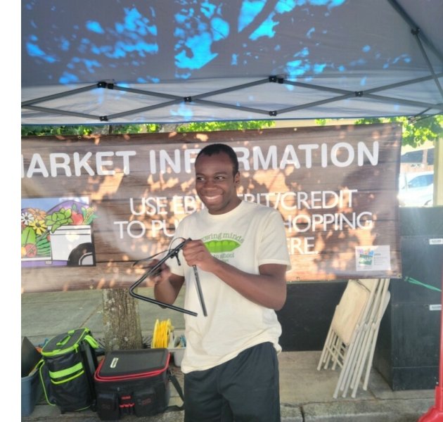 Dietetic Intern Cameron rings the market opening bell