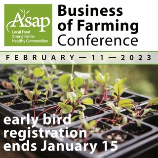 Business of Farming Conference early-bird registration ends Jan. 15