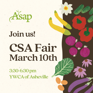 CSA Fair March 10 at the YWCA of Asheville