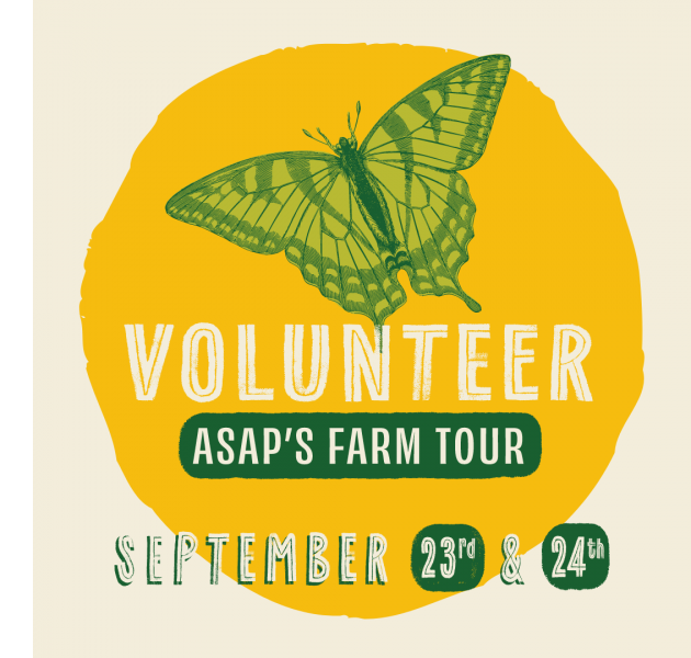 Volunteer for ASAP's Farm Tour, Sept. 23-24