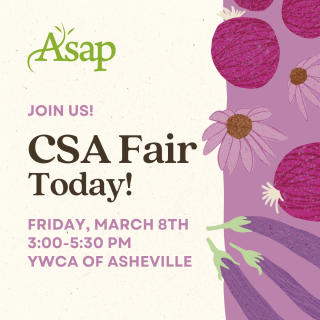 ASAP's CSA Fair, March 8