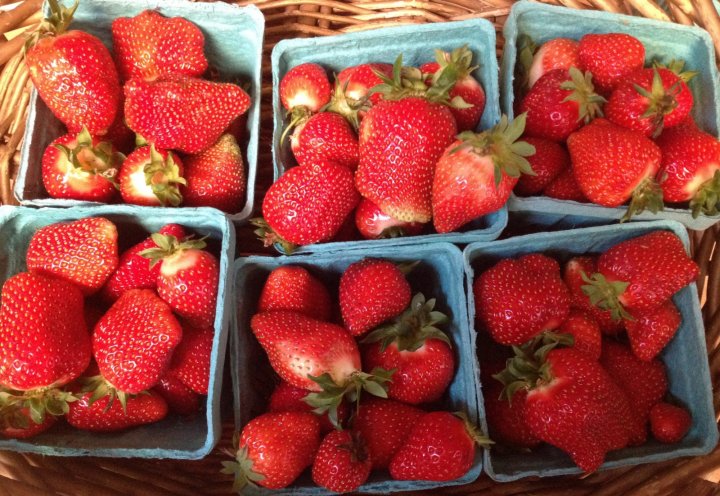 strawberries