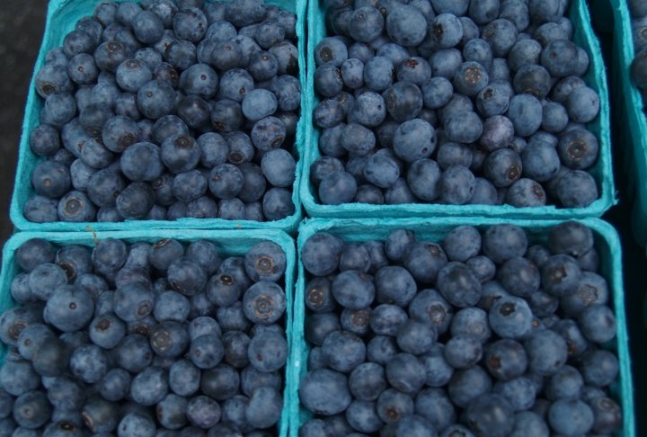 blueberries