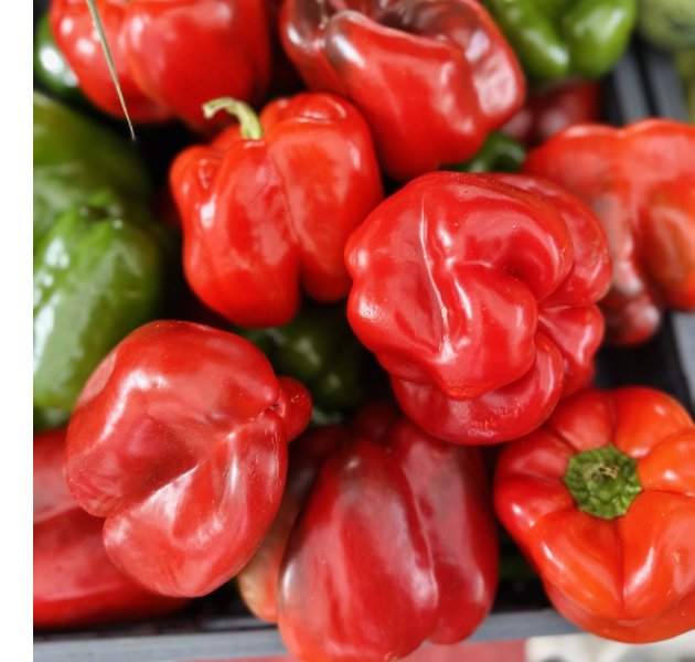 red bell peppers