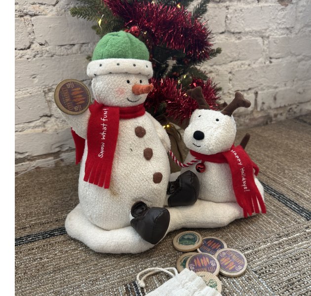 Giving market tokens as a holiday gift