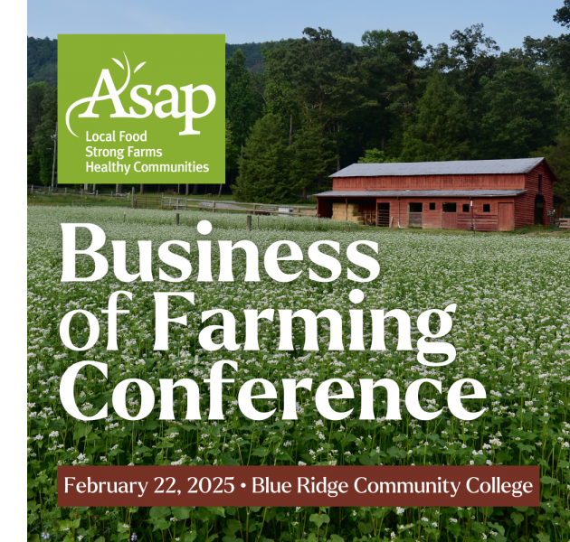 ASAP's Business of Farming Conference on Feb. 22