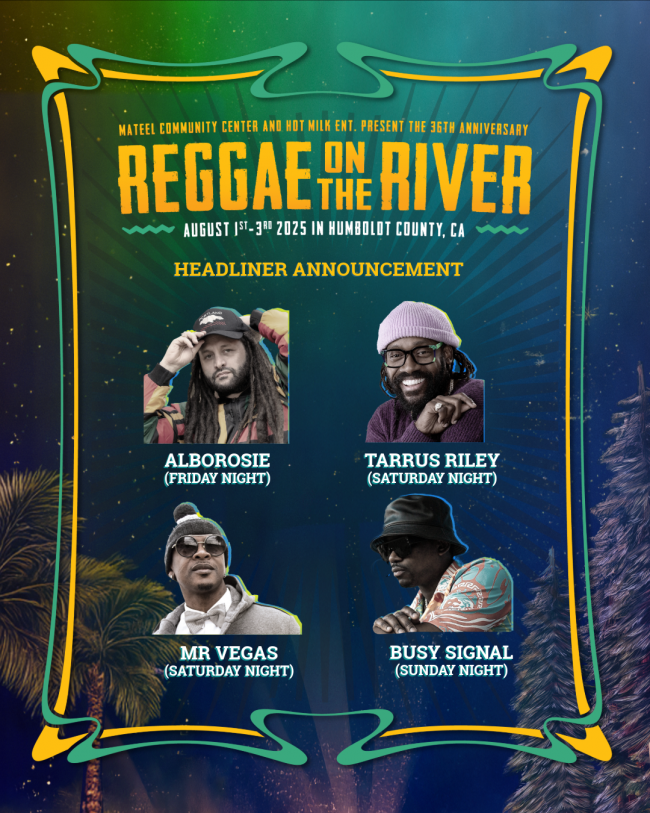 Reggae on the River 2025