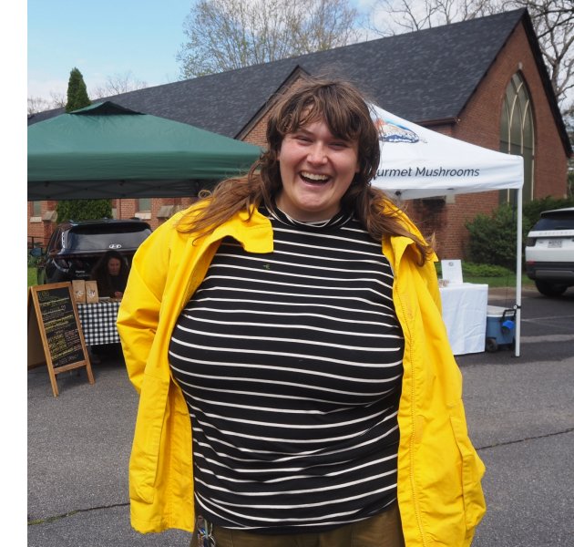 Anna Zurliene, East Asheville Tailgate Market director