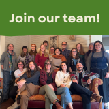 Photo of ASAP team with text that reads "Join our team!"