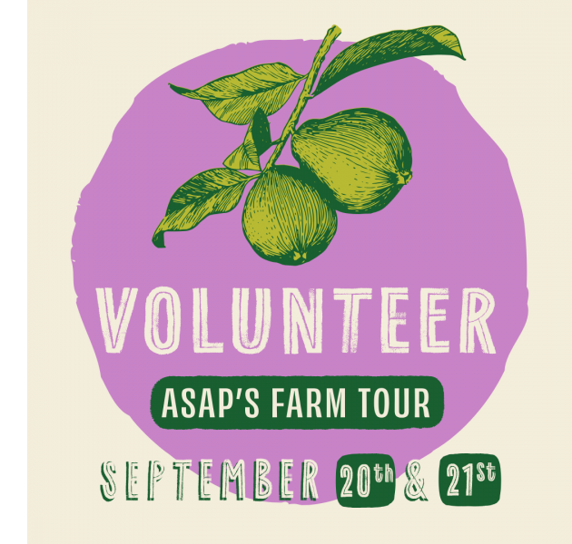 Volunteer for ASAP's Farm Tour, Sept. 20-21