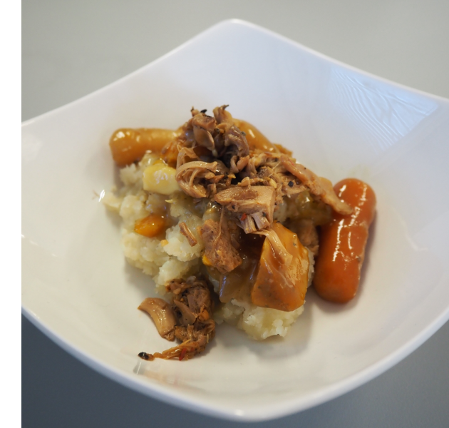 vegan mushroom pot roast