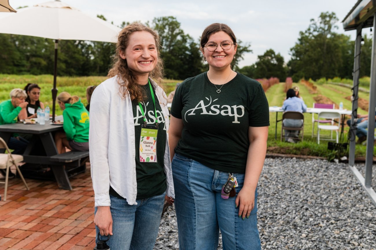 ASAP staff at the 2025 Agritourism Workshop at Broom's Blooms