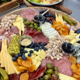 charcuterie board by Red Fiddle Vittles