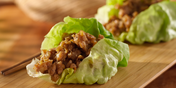 pork lettuce wraps